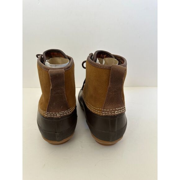 J. Crew Heritage Duck Boots Brown Mens Size 8 - Picture 3 of 7